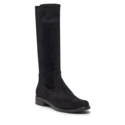 Bottes Cavalières Caprice 9-25512-29 Black Stretch