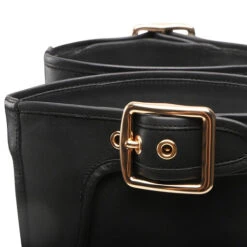 Bottes Cavalières Coach Lilli Leather CD153 Black -Primigi Magasin bottes cavalieres coach lilli leather cd153 black 4