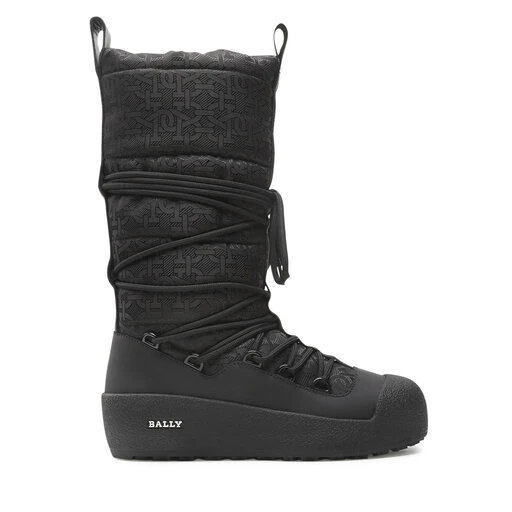 Bottes De Neige Bally BALLY-Cathye_1 Black Mix 4 Bottes De Neige Bally BALLY-Cathye_1 Black Mix – Image 2