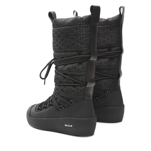 Bottes De Neige Bally BALLY-Cathye_1 Black Mix 5 Bottes De Neige Bally BALLY-Cathye_1 Black Mix – Image 3