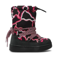 Bottes De Neige Bibi Urban Boots 1049090 Black/Print/Rose -Primigi Magasin bottes de neige bibi urban boots 1049090 black print rose 1