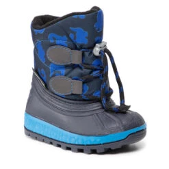 Bottes De Neige Boatilus Kd Joggy Sport Lace NJ09 VAR.17ZT Navy Bb Dino