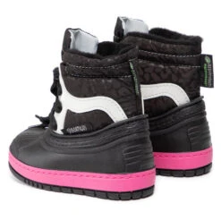 Bottes De Neige Boatilus Skaty Lace NS07 VAR. 05ZU Black Fuxia -Primigi Magasin bottes de neige boatilus skaty lace ns07 var 05zu black fuxia 3