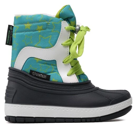 Bottes De Neige Boatilus Youth Skaty Lace NS07 VAR.11ZV Cobalt/Lime 4 Bottes De Neige Boatilus Youth Skaty Lace NS07 VAR.11ZV Cobalt/Lime – Image 2