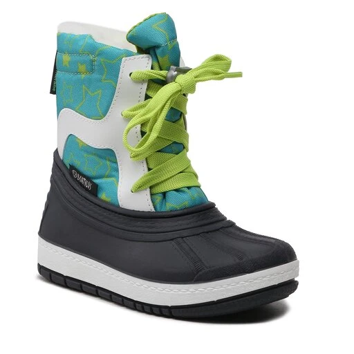 Bottes De Neige Boatilus Youth Skaty Lace NS07 VAR.11ZV Cobalt/Lime 3 Bottes De Neige Boatilus Youth Skaty Lace NS07 VAR.11ZV Cobalt/Lime