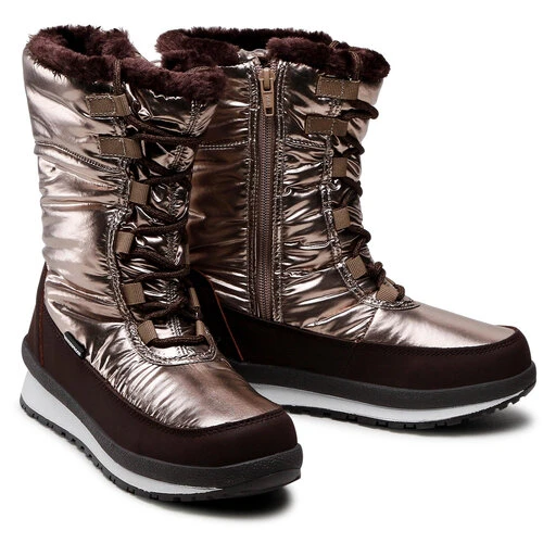 Bottes De Neige CMP Harma Wmn Snow Boot Wp 39Q4976 Light Gold R226 7 Bottes De Neige CMP Harma Wmn Snow Boot Wp 39Q4976 Light Gold R226 – Image 5