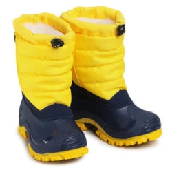 Bottes De Neige CMP Kids Hanki 2.0 30Q4704 Yellow R411 -Primigi Magasin bottes de neige cmp kids hanki 2 0 30q4704 yellow r411 4