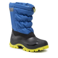 Bottes De Neige CMP Kids Hanki 2.0 30Q4704J River/Lime Green 16LD