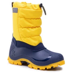 Bottes De Neige CMP Kids Hanki 2.0 30Q4704J Yellow R411