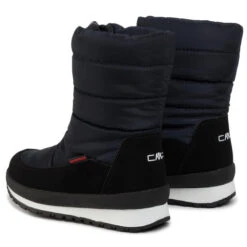 Bottes De Neige CMP Kids Rae Snow Boots Wp 39Q4964 Black Blue N950 -Primigi Magasin bottes de neige cmp kids rae snow boots wp 39q4964 black blue n950 2