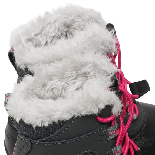 Bottes De Neige Columbia Childrens Rope Tow III Waterproof BC1323 Dark Grey/Haute Pink 089 7 Bottes De Neige Columbia Childrens Rope Tow III Waterproof BC1323 Dark Grey/Haute Pink 089 – Image 5