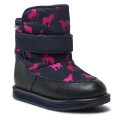 Bottes De Neige EMU Australia Rainbow Unicorn Roth K12742 Midnight