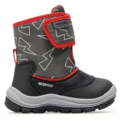 Bottes De Neige Geox B Flanfil G.Wpf A B044HA 050MN C0048 M Black/Red -Primigi Magasin bottes de neige geox b flanfil g wpf a b044ha 050mn c0048 m black red 1