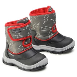 Bottes De Neige Geox B Flanfil G.Wpf A B044HA 050MN C0048 M Black/Red -Primigi Magasin bottes de neige geox b flanfil g wpf a b044ha 050mn c0048 m black red 4