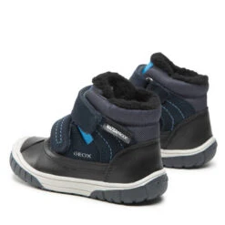 Bottes De Neige Geox B Omar B.Wpf B B162DB 022FU C4231 S Navy/Sky -Primigi Magasin bottes de neige geox b omar b wpf b b162db 022fu c4231 s navy sky 2