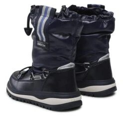 Bottes De Neige Geox J Adelhide G.Babx E J26EWE 0LVBC C0673 S Navy/Silver -Primigi Magasin bottes de neige geox j adelhide g babx e j26ewe 0lvbc c0673 s navy silver 2