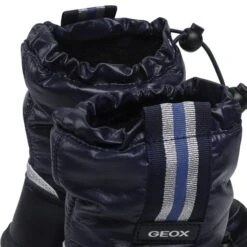 Bottes De Neige Geox J Adelhide G.Babx E J26EWE 0LVBC C0673 S Navy/Silver -Primigi Magasin bottes de neige geox j adelhide g babx e j26ewe 0lvbc c0673 s navy silver 4