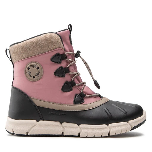 Bottes De Neige Geox J Flexyper G.B Abx A J26APA 054FU C9231 D Black/Dk Pink 4 Bottes De Neige Geox J Flexyper G.B Abx A J26APA 054FU C9231 D Black/Dk Pink – Image 2