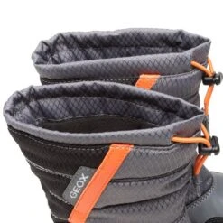 Bottes De Neige Geox J Himalaya B.B Abx A J26FRA 0FU50 C0904 S Dk Grey/Orange -Primigi Magasin bottes de neige geox j himalaya b b abx a j26fra 0fu50 c0904 s dk grey orange 4