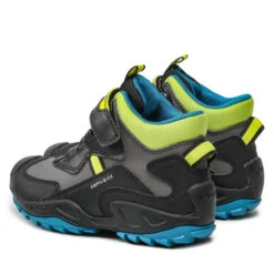 Bottes De Neige Geox J N.Savage B. B Abx B J261WB 0CEBU C9151 S Black/Fluo Yellow -Primigi Magasin bottes de neige geox j n savage b b abx b j261wb 0cebu c9151 s black fluo yellow 2