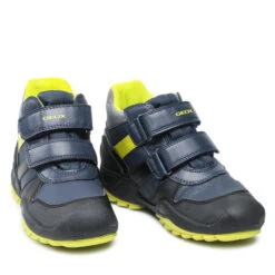 Bottes De Neige Geox J N.Savage B.Wpf B J04CBB 0CEFU C0749 D Navy/Lime -Primigi Magasin bottes de neige geox j n savage b wpf b j04cbb 0cefu c0749 d navy lime 4