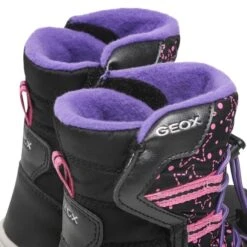 Bottes De Neige Geox J Roby G. B Abx A J26FUA 054FU C0922 M Black/Fuchsia -Primigi Magasin bottes de neige geox j roby g b abx a j26fua 054fu c0922 m black fuchsia 4