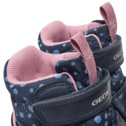 Bottes De Neige Geox J Sentiero G.B Abx C J26FVC 0MNNF C0694 M Navy/Pink -Primigi Magasin bottes de neige geox j sentiero g b abx c j26fvc 0mnnf c0694 m navy pink 4