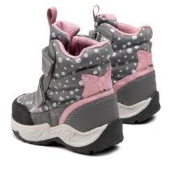 Bottes De Neige Geox J Sentiero G.B Abx C J26FVC 0MNNF C1325 M Dk Grey/Rose -Primigi Magasin bottes de neige geox j sentiero g b abx c j26fvc 0mnnf c1325 m dk grey rose 2