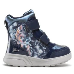 Bottes De Neige Geox J Sveggen G. B Abx D J268AD 054AJ C4256 D Navy/Platinum -Primigi Magasin bottes de neige geox j sveggen g b abx d j268ad 054aj c4256 d navy platinum 1
