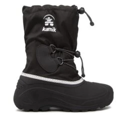 Bottes De Neige Kamik Southpole 4 NK4727 Black/White -Primigi Magasin bottes de neige kamik southpole 4 nk4727 black white 1