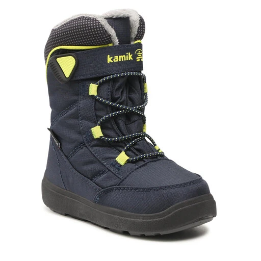Bottes De Neige Kamik Stance 2 NF4297 Navy/Yellow 3 Bottes De Neige Kamik Stance 2 NF4297 Navy/Yellow