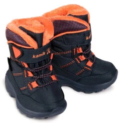 Bottes De Neige Kamik Stance NF9125 Navy Flame -Primigi Magasin bottes de neige kamik stance nf9125 navy flame 4