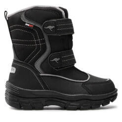 Bottes De Neige KangaRoos K-Leno V Rtx 18780 000 5003 Jet Black/Steel Grey -Primigi Magasin bottes de neige kangaroos k leno v rtx 18780 000 5003 jet black steel grey 1
