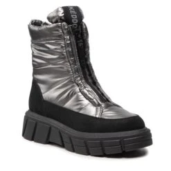 Bottes De Neige Keddo 528206/21-03 Dk.Silver/Black