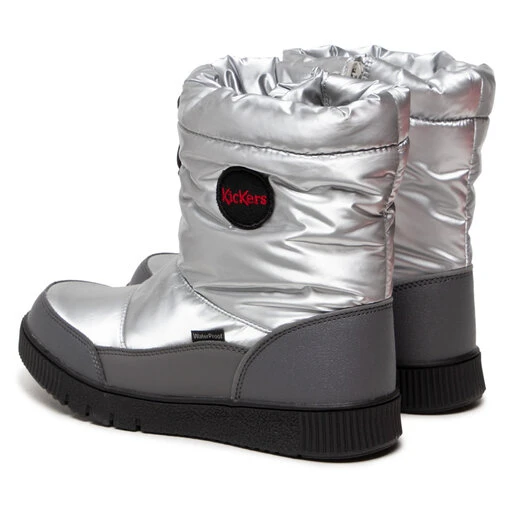 Bottes De Neige Kickers Atlak 830180-30 S Silver 16 5 Bottes De Neige Kickers Atlak 830180-30 S Silver 16 – Image 3