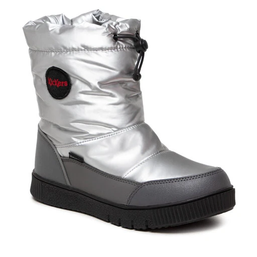 Bottes De Neige Kickers Atlak 830180-30 S Silver 16 3 Bottes De Neige Kickers Atlak 830180-30 S Silver 16