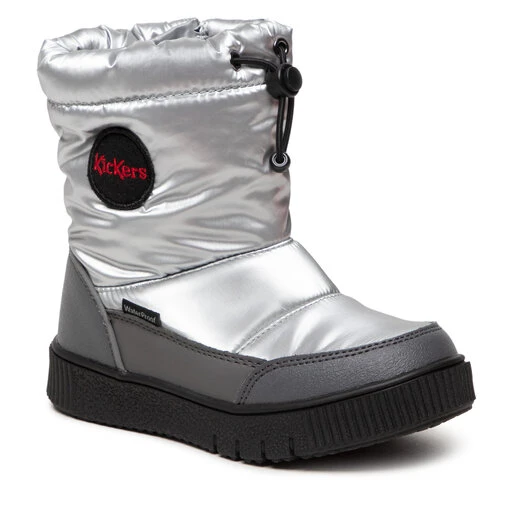 Bottes De Neige Kickers Atlak KI-830180-30 M Silver 16 3 Bottes De Neige Kickers Atlak KI-830180-30 M Silver 16