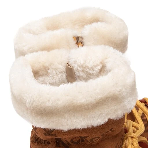 Bottes De Neige Kickers Kickneosnow Kid 911531-30 M Camel Rouille 114 7 Bottes De Neige Kickers Kickneosnow Kid 911531-30 M Camel Rouille 114 – Image 5