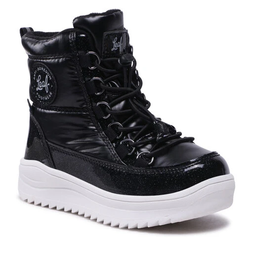 Bottes De Neige Leaf Nickby LNICK201K Black 3 Bottes De Neige Leaf Nickby LNICK201K Black