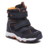 Bottes De Neige Leaf Siljan LSILJ101A Navy/Orange -Primigi Magasin bottes de neige leaf siljan lsilj101a navy orange