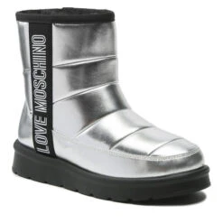 Bottes De Neige LOVE MOSCHINO JA24103H1FJZG902 Argento