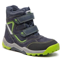 Bottes De Neige Lurchi Tawab-Tex 33-21543-22 S Navy/Green