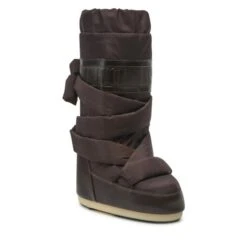 Bottes De Neige Moon Boot Icon Mega Lace 14028000002 Dark Brown