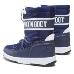 Bottes De Neige Moon Boot Jr Boy Sport 34052700 Blue Navy/White -Primigi Magasin bottes de neige moon boot jr boy sport 34052700 blue navy white 2