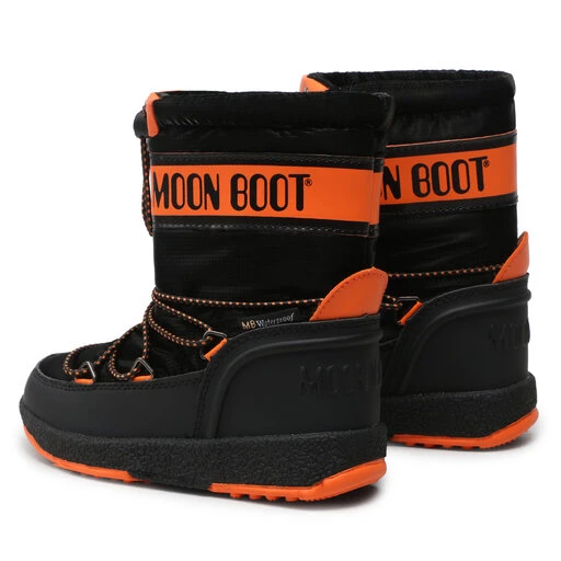 Bottes De Neige Moon Boot Jr Boy Sport 340527000001 Black/Orange 5 Bottes De Neige Moon Boot Jr Boy Sport 340527000001 Black/Orange – Image 3