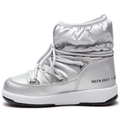 Bottes De Neige Moon Boot Jr Girl Low 34051800002 Silver Met. -Primigi Magasin bottes de neige moon boot jr girl low 34051800002 silver met 4