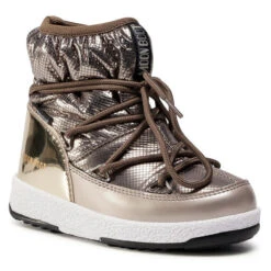 Bottes De Neige Moon Boot Jrgirl Low Nylon Premium Wp 34052300001 M Platinum