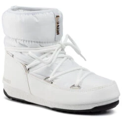 Bottes De Neige Moon Boot Low Nylon Wp 2 240093002 White