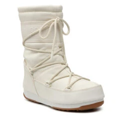 Bottes De Neige Moon Boot Mid Rubber Wp 24010300003 Cream