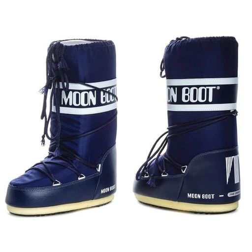 Bottes De Neige Moon Boot Nylon 14004400002 Blue M 4 Bottes De Neige Moon Boot Nylon 14004400002 Blue M – Image 2